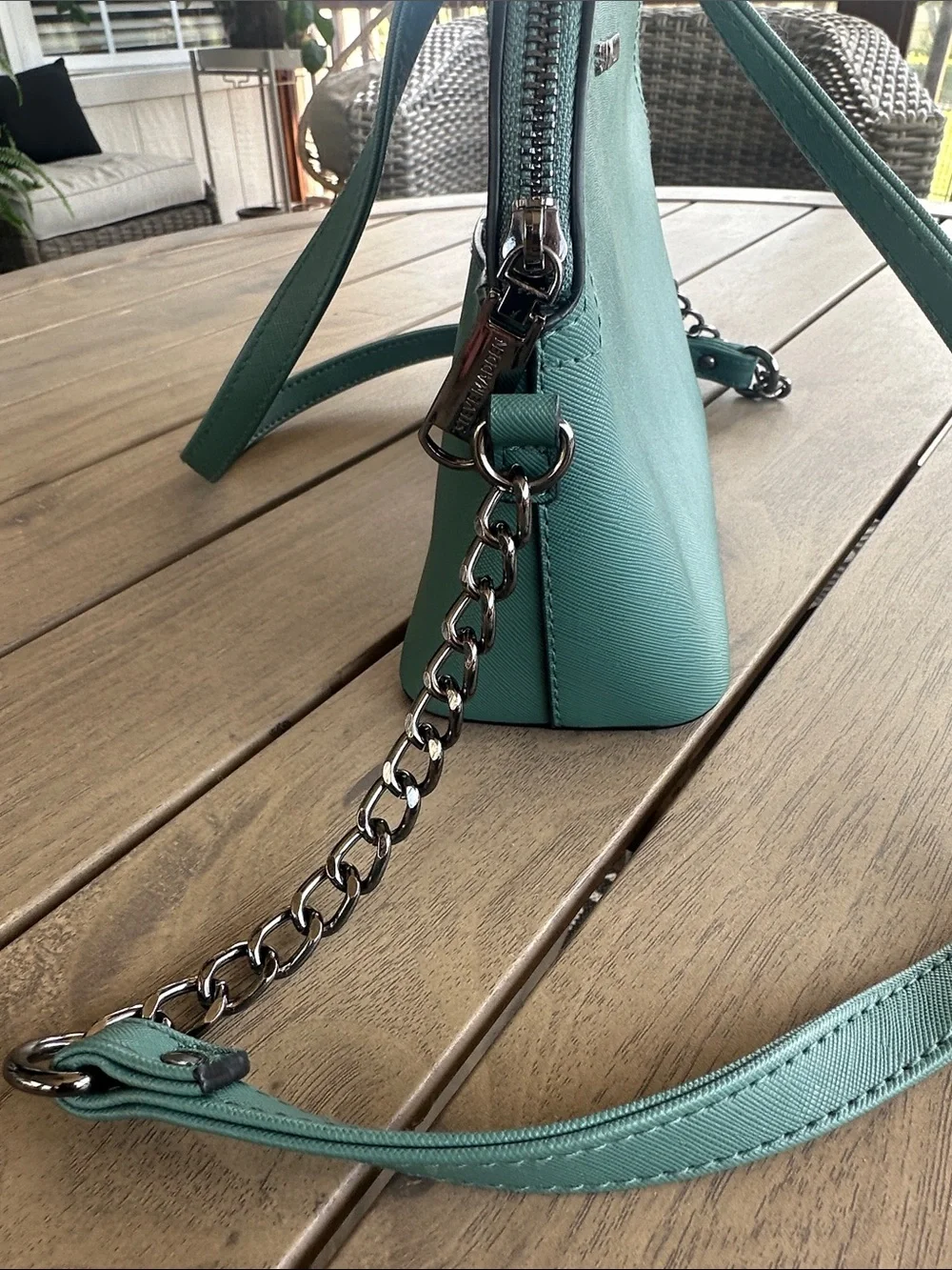 Steve Madden Mint Green Crossbody Bag